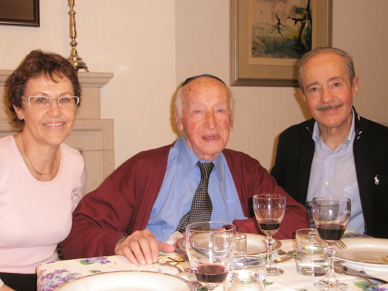 Getta, Albert si tatal lui, 97 de ani